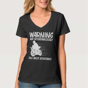 T-shirt Cool Vélo Sportbike Pour Hommes Femmes Motorcyc Pr