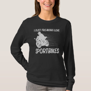 T-shirt Cool Vélo Sportbike Pour Hommes Femmes Motorcyc Pr