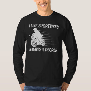 T-shirt Cool Vélo Sportbike Pour Hommes Femmes Motorcyc Pr