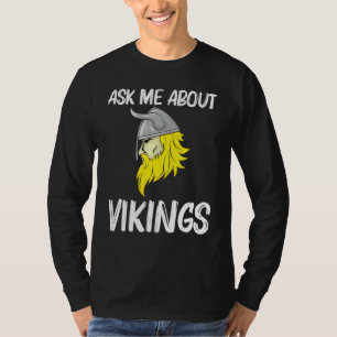 T-shirt Cool Viking Design Pour Hommes Femmes Casques Nors