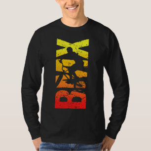 T-shirt Cool Vintage BMX vélo fan course pour garçons fill