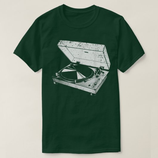 T-shirt Cool Vinyl Record Lover Design Pour Hommes Femmes  (Design devant)
