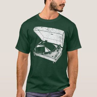 T-shirt Cool Vinyl Record Lover Design Pour Hommes Femmes 