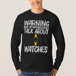 T-shirt Cool Watch Collector Art For Men Women Collections