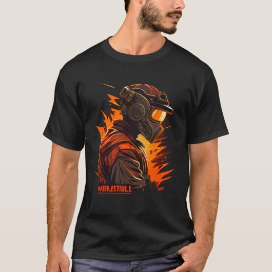 T-shirt Cool Welder Face (Devant)