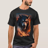 T-shirt Cool Werewolf Furry (Devant)