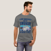 T-shirt Cool Whiskey Art Pour Hommes Femmes Viande Fumer B (Devant entier)