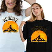 T-shirt Cool Wild Reader Sunset Mountain
