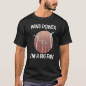 T-shirt Cool Wind Power For Men Women Wind Turbine Renewab (Devant)