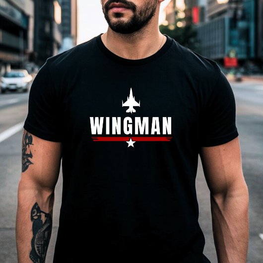 T-shirt Cool Wingman Vintage