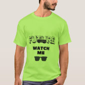 T-shirt Cool Witty Design Future Legend (Devant)