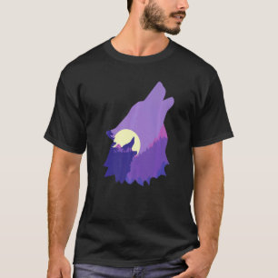 T-shirt Cool Wolf Wildlife Arctic Tee
