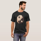 T-shirt Cool Yin Yang Dog  Cute Labrador (Devant entier)