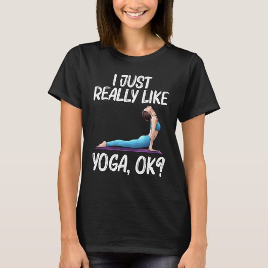T-shirt Cool Yoga For Men Women Yogi Physical Exercise The (Devant)