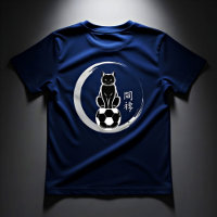 T-shirt Cool Zen Soccer Cat - Équipement d'athlète