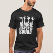 T-shirt Cool Zombie Response Squad Drôle (Devant)