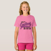 T-shirt Coolest Big Sister (Devant entier)