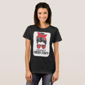 T-shirt Coolest Cheer Coach Assistant Coaching Coaching Li (Devant entier)