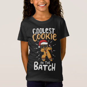 T-Shirt Coolest Cookie Dans Le Lot Dabbing Gingerbread Ma