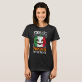 T-shirt Coolest Pumpkin In The Patch Italian Flag Jack Ou2 (Devant entier)