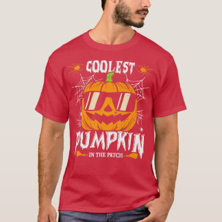 T-shirt Coolest Pumpkin In The Patch Vintage Pumpkin Hallo