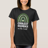 T-shirt Coolest Shamrock In The Field St Patricks Day  2 (Devant)