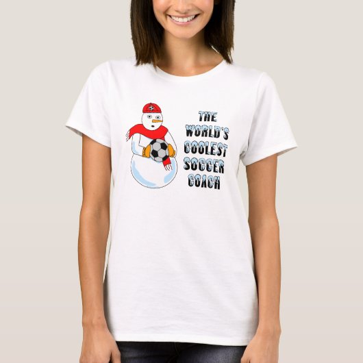 T-shirt Coolest Soccer Cooler (Devant)