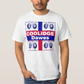 T-shirt Coolidge-Dawes 1924 (Devant)