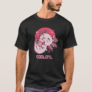 T-shirt Coolotl Axolotl Humour Salamander Amphibiens Anima