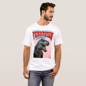 T-shirt CoolT-Rex Fashion Casual Streetwear Artwork design (Devant entier)