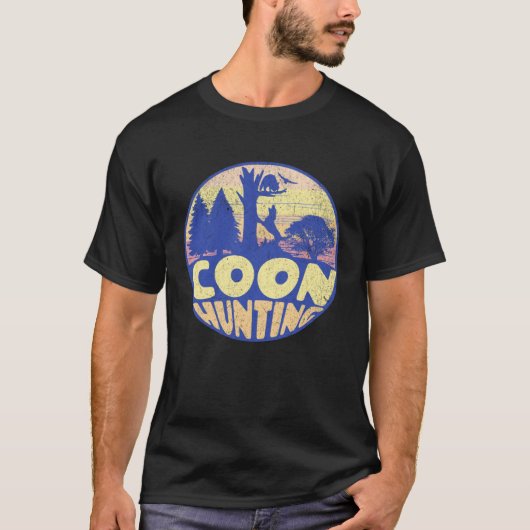 T-shirt COON HUNTING   Coon Hunter (Devant)
