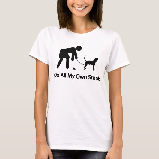 T-shirt Coonhound de marcheur de Treeing (Devant)
