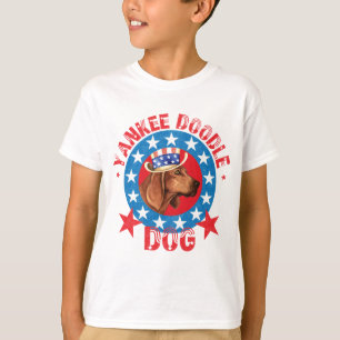 T-shirt Coonhound patriotique de Redbone