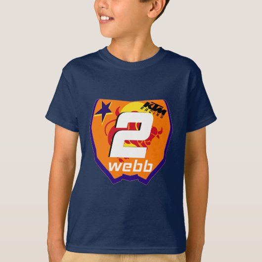 T-shirt Cooper Webb SX MX Champion de Motocross Pro (Devant)