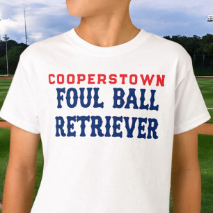T-shirt Cooperstown Foul Ball Retriever