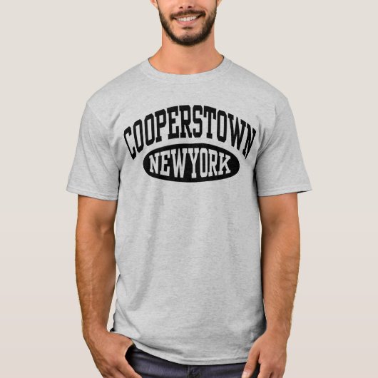 T-shirt Cooperstown New York (Devant)