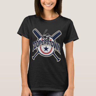 T-shirt Cooperstown New York Baseball Jeu Famille Vacances