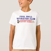 T-shirt Cooperstown Siblings Foul Ball Retriever Nom du cl (Devant)
