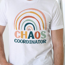 Coordinateur Chaos couleurs rétro boho arc-en-ciel