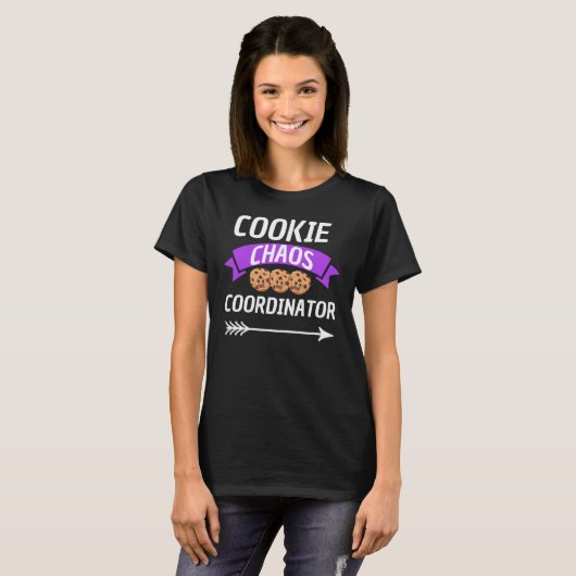 T-shirt Coordinateur Cookie Chaos Coordinateur Scouting Lo (Devant entier)