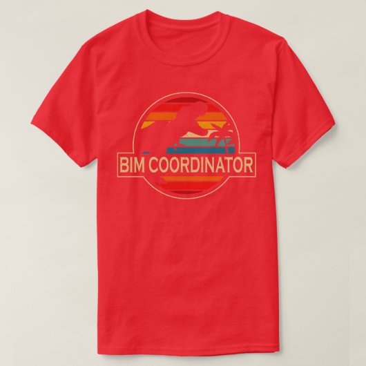 T-shirt Coordinateur de Bim Dinosaur (Design devant)