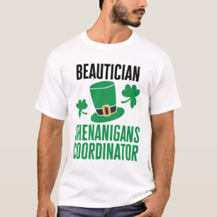 T-shirt Coordinateur de la Shenanigans de Beauticien