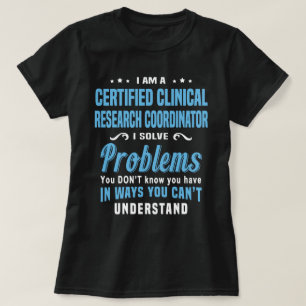 T-shirt Coordinateur de recherche clinique certifié
