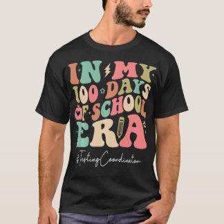 T-shirt Coordinateur D'Essai Joyeux 100E Jour Du Funn De L