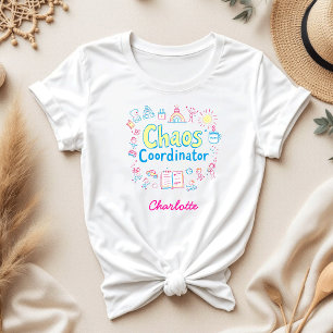 T-shirt Coordinateur du chaos   Drôle cadeau pour la fête
