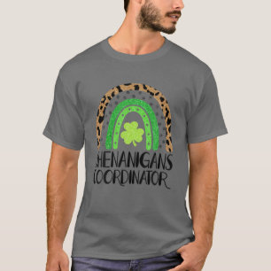 T-shirt Coordonnateur de farces professeur drôle arc-en-ci