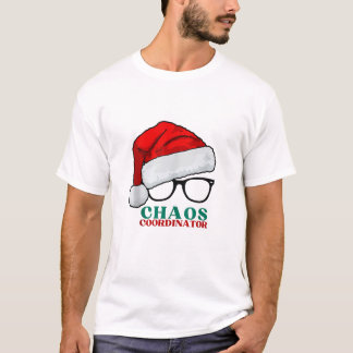 T-shirt Coordonnateur de l'équipe de Noël
