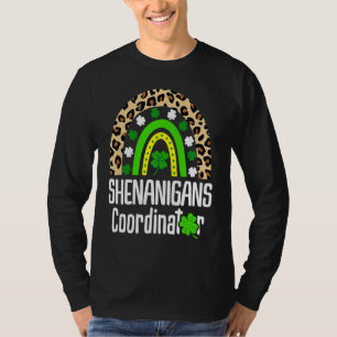 T-shirt Coordonnateur de Shenanigans de la Saint-Patrick C