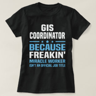 T-shirt Coordonnateur des SIG