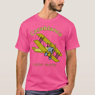 T-shirt Coordonnateurs de vol de Casablanca Aviator